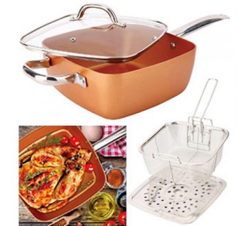 Univerzální BIO pánev COPPER DeLuxe