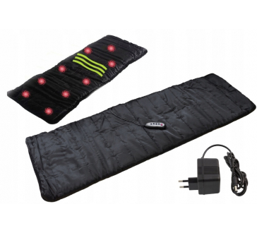 Vyhřívaný INFRA masážní matrace s 9 vibračními body