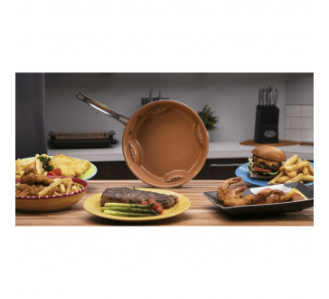 Keramická suchá DRY pánev Steel Air Fry Pan, 28cm